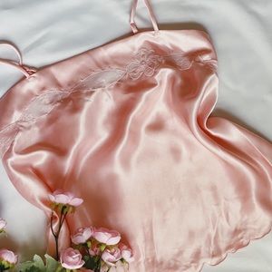 Gorgeous NWT Vintage Silk Lingerie Top